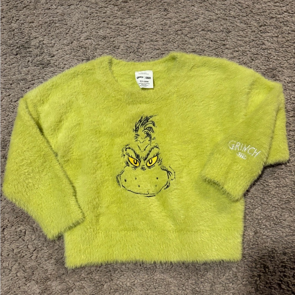 Kith Lime Green Fuzzy Sweater